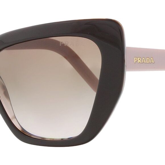 Damaged/Store Return Prada 0PR 08VS ROL0A6 Cat Walk Brown/Spotted Gradient Catey - Picture 1 of 6